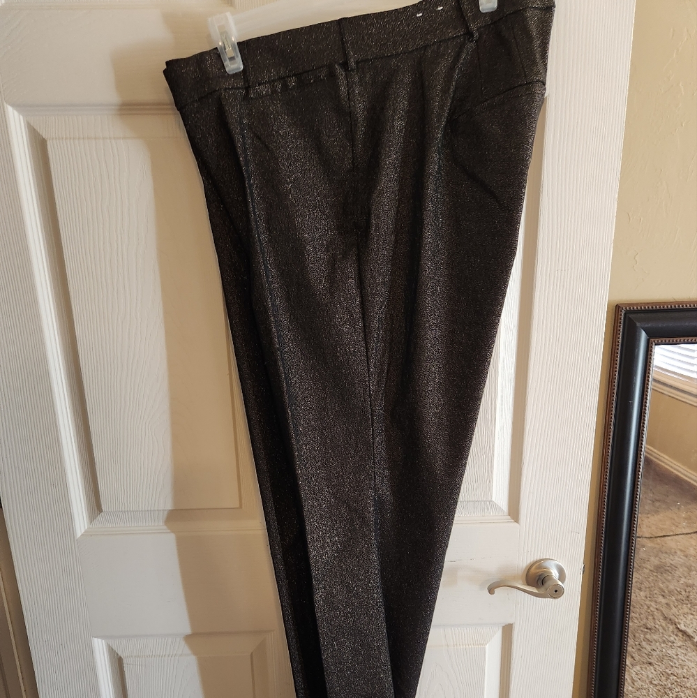 BLACK SPARKLING PANTS